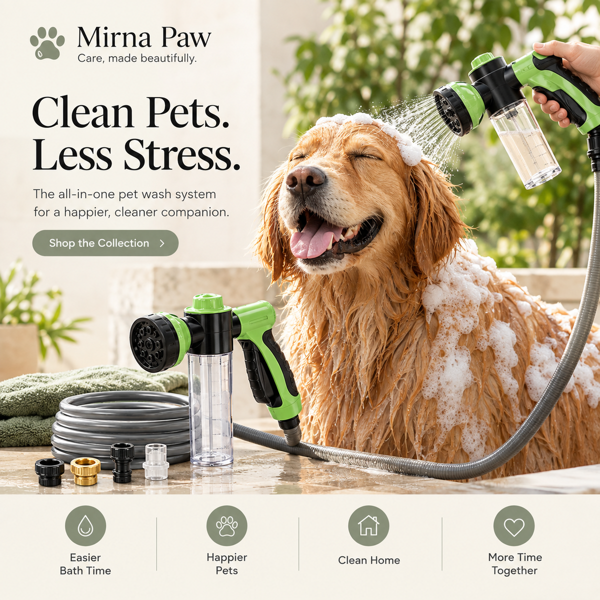 Mirna Paw Hydro Wash Sprayer