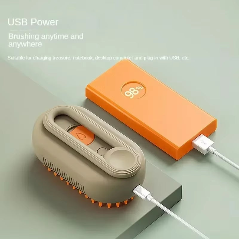 Steam Grooming Brush