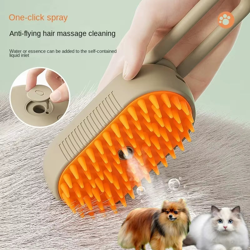 Steam Grooming Brush