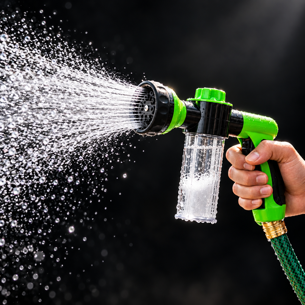 Hydro Wash Sprayer shower pattern