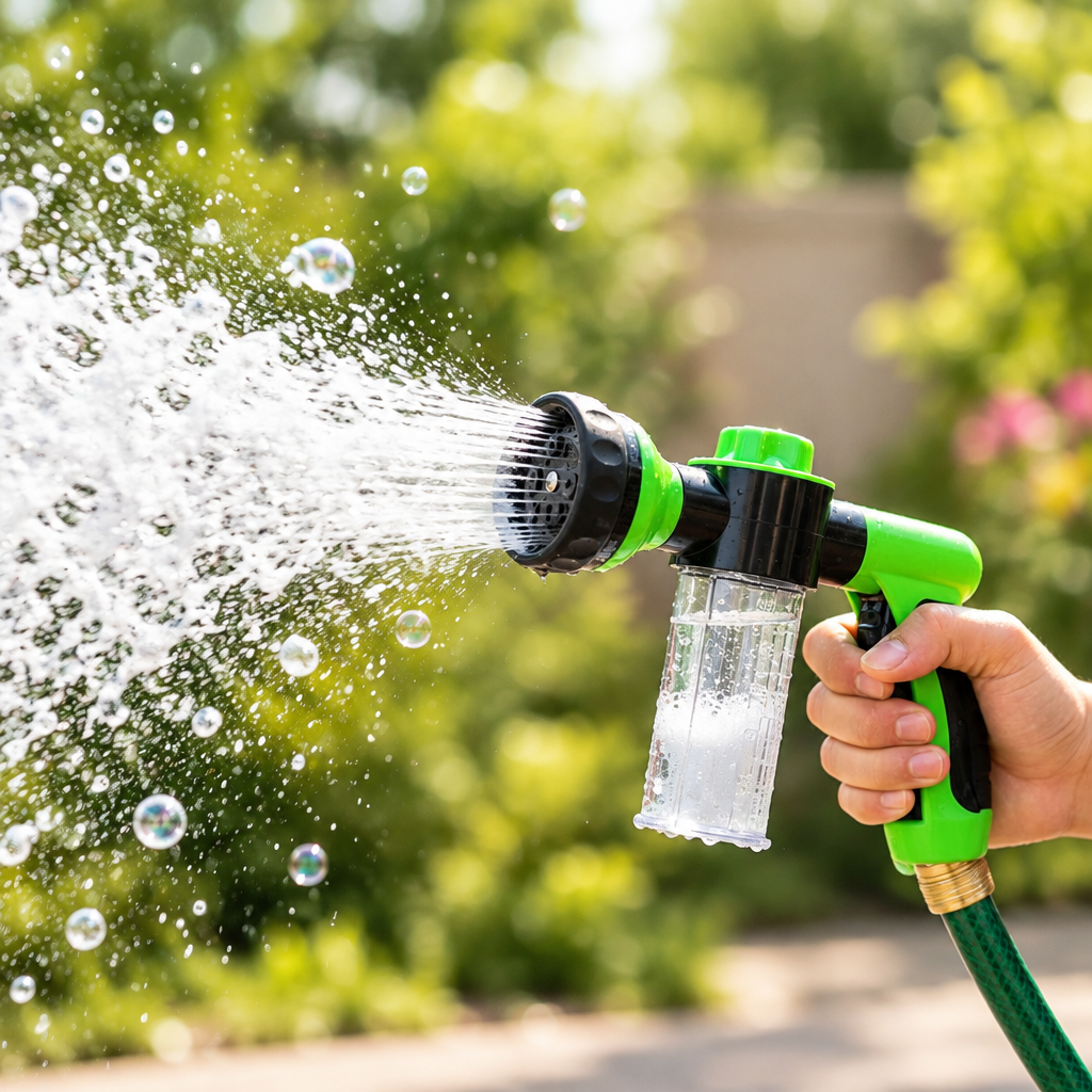 Hydro Wash Sprayer spraying